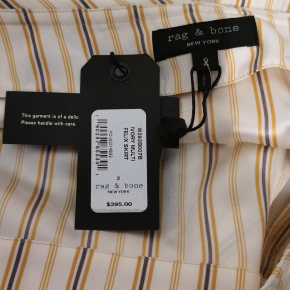 NWT Rag & Bone Felix Silk Skirt 2